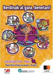 Gaiak lantzeko laminak