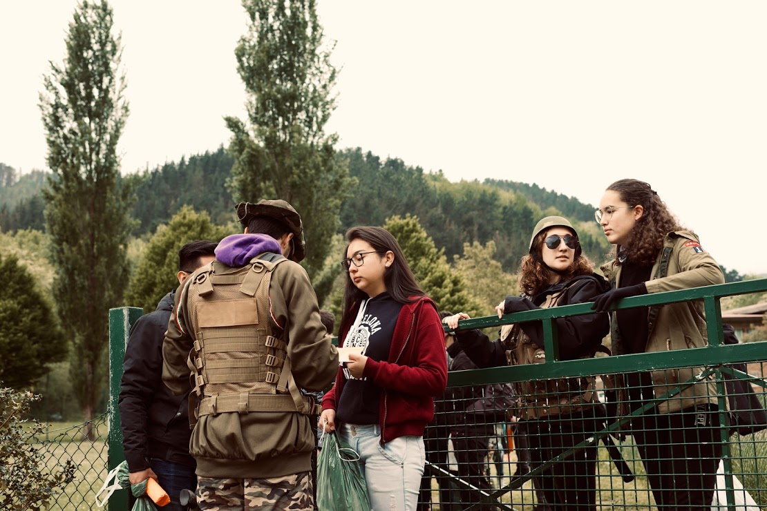 Lucia en la frontera Edukalboan