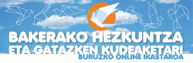 Hezkuntza eta gatazken kudeaketari buruzko online ikastaroa Hezkuntza eta gatazken kudeaketari buruzko online ikastaroa