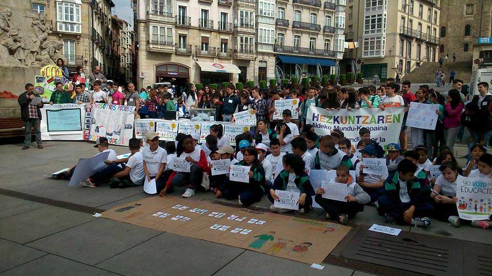 Semana Mundial de Acción por la Educación 2015 en Euskadi