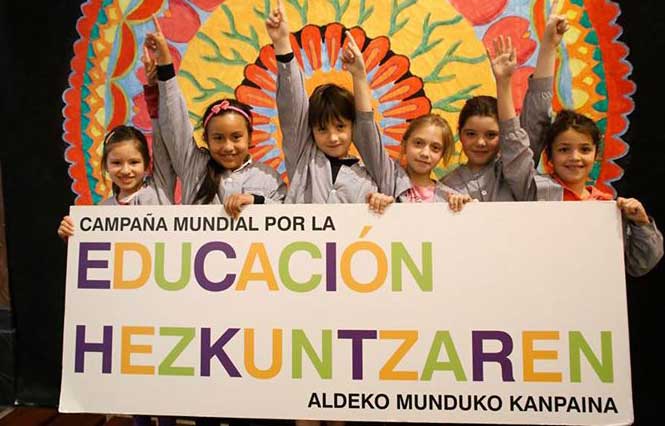Semana Mundial de Acción por la Educación 2015 en Navarra
