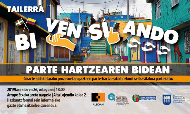Bi-Ven-Si-Ando Tailerra eta Parte Hartzearen Bidean proiektuaren amaiera ospakizuna