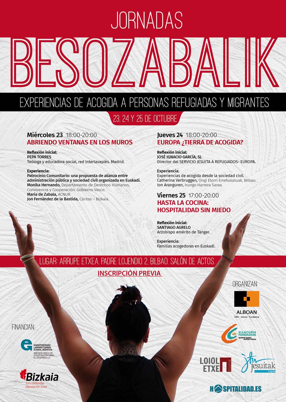 Jornadas Besozabalik. Experiencias de acogida a personas refugiadas y migrantes