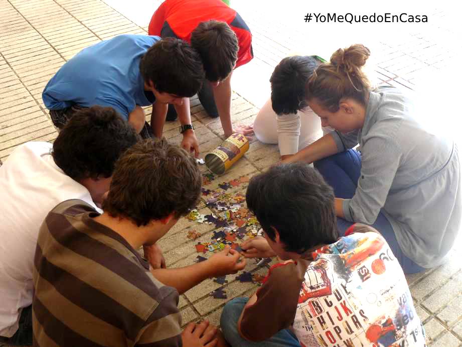 Nos quedamos en casa para crecer en igualdad