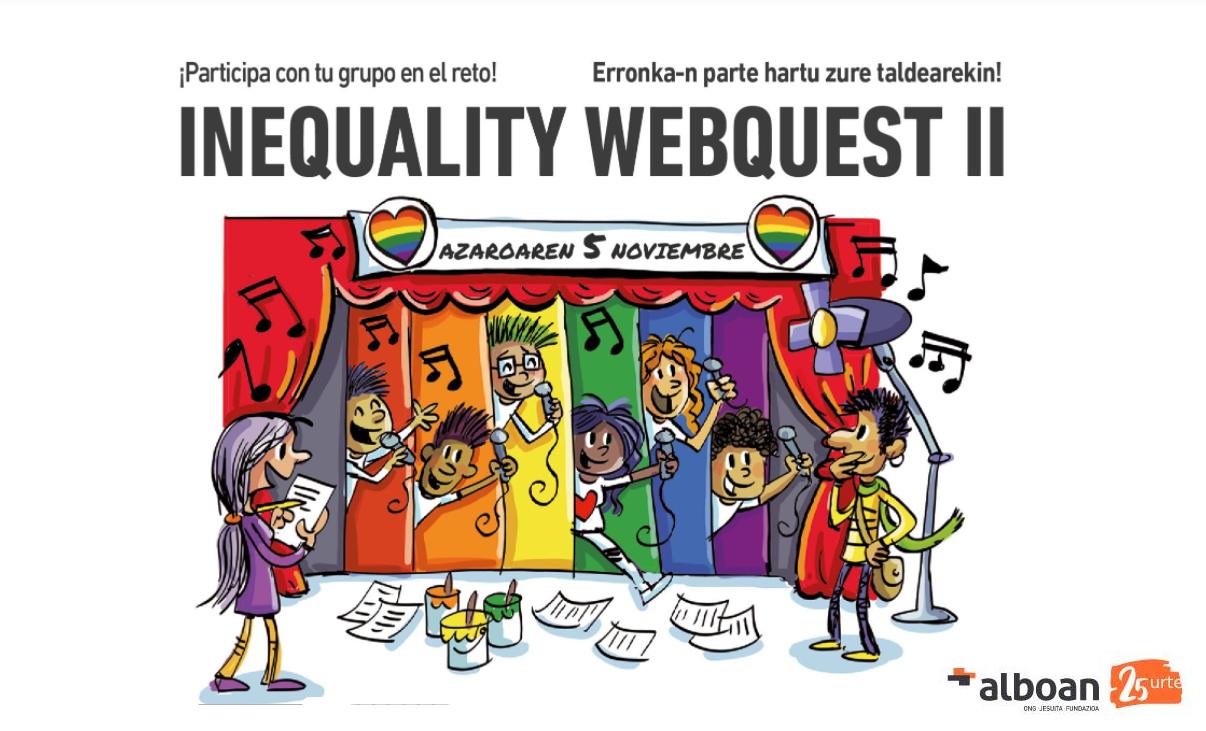 Inequality webquest II erronka azaroaren 5ean! 