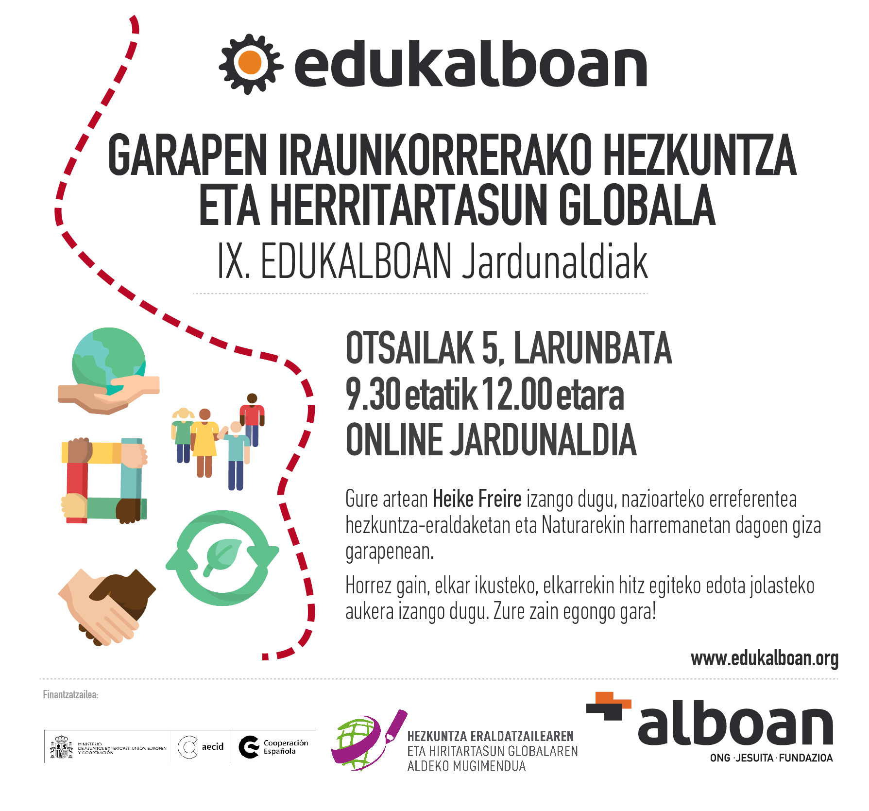EDUKALBOANeko IX. Jardunaldiak EDUKALBOANeko IX. Jardunaldiak