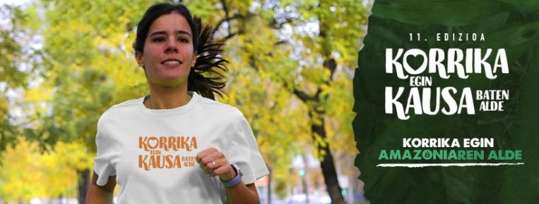 Korrika egin kausa baten alde: Korrika egin Amazoniaren alde