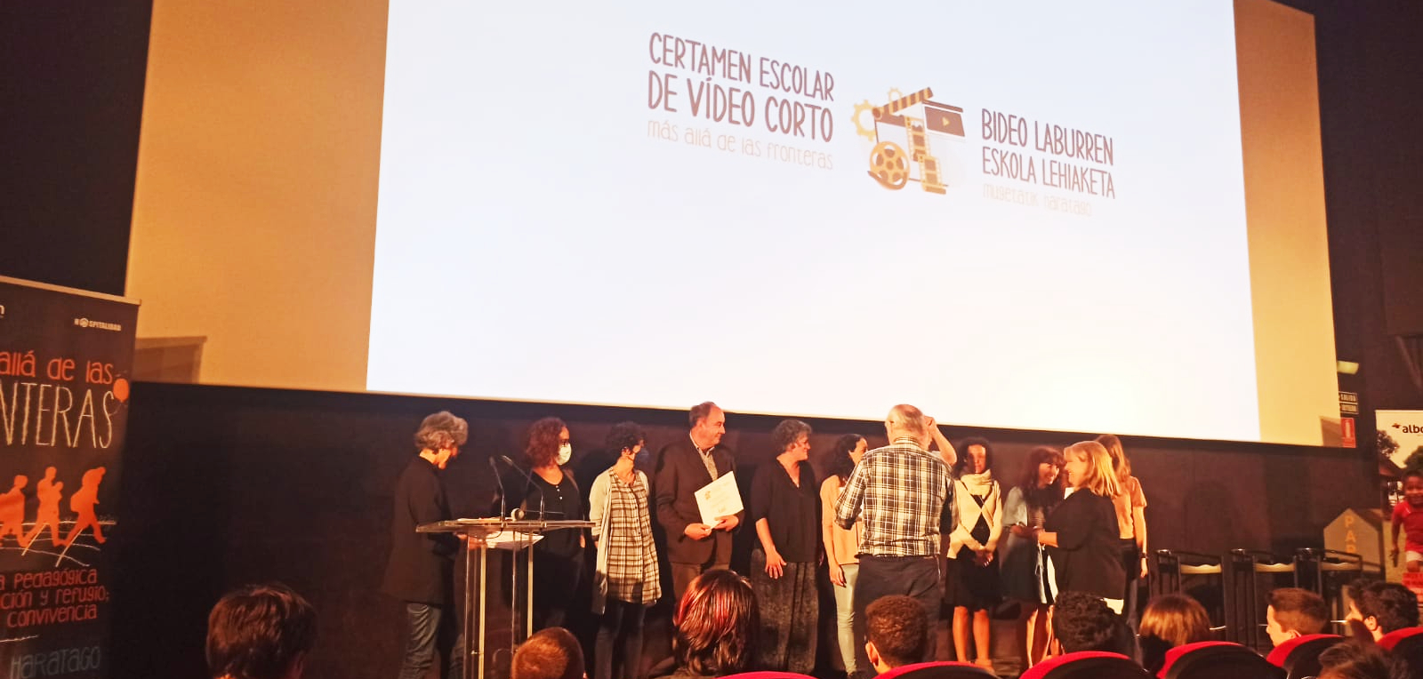 ala del Certamen Escolar de Vídeo Corto Gala del Certamen Escolar de Vídeo Corto