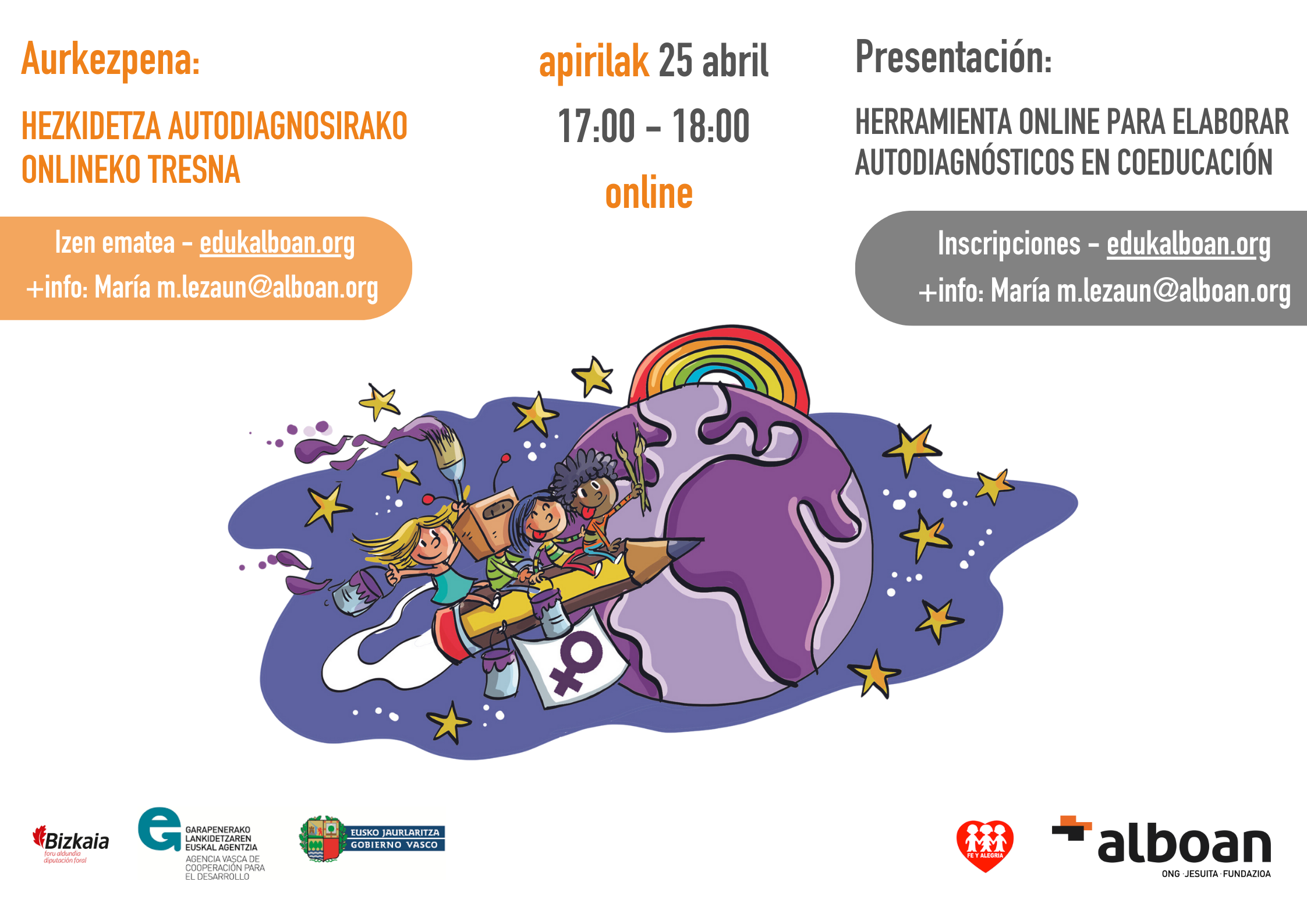 Presentación on line: herramienta digital para elaborar autodiagnósticos en coeducación 