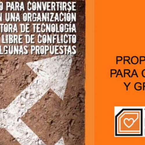 convertirse en una organización promotora de Tecnología Libre de Conflicto
