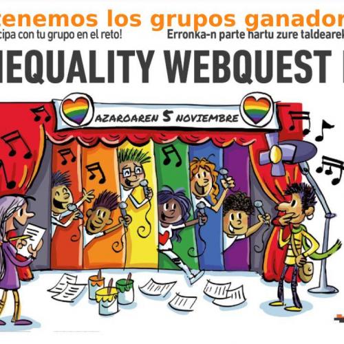 Inequality Webquest II: ¡¡Ya tenemos los grupos ganadores!!