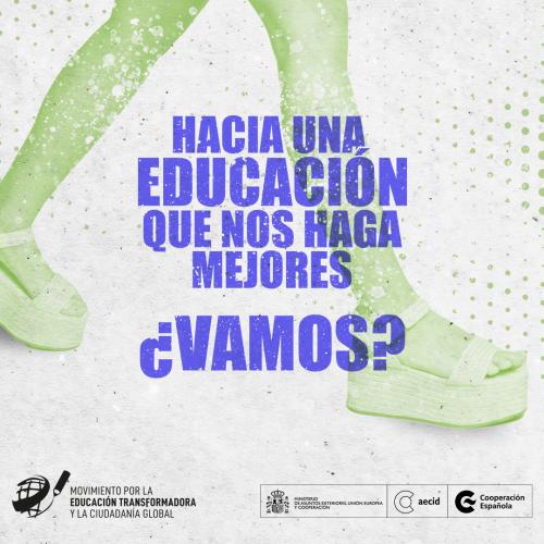 #ÚneteALaEducaciónTransformadora¿Vamos?