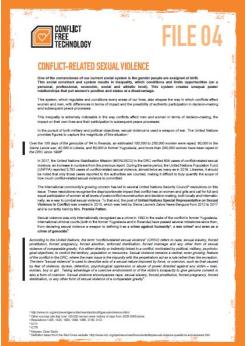 Conflict-relates sexual violence