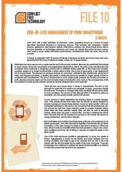 End-of-life management of your smartphone e-waste