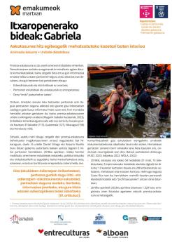 Itxaropenerako bideak_Gabriela Itxaropenerako bideak_Gabriela