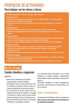 Cambio climático y migración Cambio climático y migración